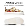 image:imageDREAM PAIRS Kids Sneakers Hook amp Loops  Playful cartoon design Breathable upper Lightweight Girls toddler Canvas ShoesBrownDinosaur