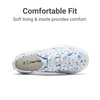 image:imageDREAM PAIRS Kids Sneakers Hook amp Loops  Playful cartoon design Breathable upper Lightweight Girls toddler Canvas ShoesLight BluePink