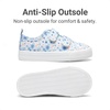 image:imageDREAM PAIRS Kids Sneakers Hook amp Loops  Playful cartoon design Breathable upper Lightweight Girls toddler Canvas ShoesLight BluePink