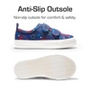 image:imageDREAM PAIRS Kids Sneakers Hook amp Loops  Playful cartoon design Breathable upper Lightweight Girls toddler Canvas ShoesNavyStar