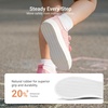image:imageDREAM PAIRS Kids Sneakers Hook amp Loops  Playful cartoon design Breathable upper Lightweight Girls toddler Canvas ShoesPink Glitter