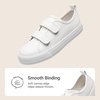 image:imageDREAM PAIRS Kids Sneakers Hook amp Loops  Playful cartoon design Breathable upper Lightweight Girls toddler Canvas ShoesWhite