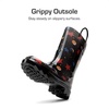 image:imageDREAM PAIRS Kids Waterproof Rain Boots  LightweightNonSlip OutsoleOutdoor Rainy PlayCute Printed PatternsUnisex Boys Girls ToddlerBlack