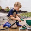 image:imageDREAM PAIRS Kids Waterproof Rain Boots  LightweightNonSlip OutsoleOutdoor Rainy PlayCute Printed PatternsUnisex Boys Girls ToddlerBlue