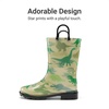image:imageDREAM PAIRS Kids Waterproof Rain Boots  LightweightNonSlip OutsoleOutdoor Rainy PlayCute Printed PatternsUnisex Boys Girls ToddlerCamo
