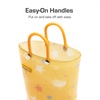 image:imageDREAM PAIRS Kids Waterproof Rain Boots  LightweightNonSlip OutsoleOutdoor Rainy PlayCute Printed PatternsUnisex Boys Girls ToddlerOrange