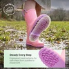 image:imageDREAM PAIRS Kids Waterproof Rain Boots  LightweightNonSlip OutsoleOutdoor Rainy PlayCute Printed PatternsUnisex Boys Girls ToddlerPink