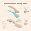 image:imageDREAM PAIRS Womens Chunky Low Heeled Sandals  Comfortable Open Toe Ankle Strap Classic Short Block Sandals with Buckle for Daily Work Wedding PartySilverglitter