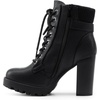 image:imageDREAM PAIRS Womens Lace up Combat Ankle Booties ShoesBlack
