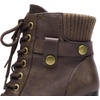 image:imageDREAM PAIRS Womens Lace up Combat Ankle Booties ShoesBrown