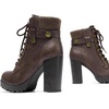 image:imageDREAM PAIRS Womens Lace up Combat Ankle Booties ShoesBrown