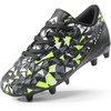 image:imageDREAM PAIRS Boys Girls Soccer Cleats  Youth Firm Ground Athletic Outdoor Training Football Shoes for Little Kid Big Kid ToddlerBlackNeonGreen