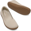 image:imageDREAM PAIRS Womens Ballet Flats Wide Toe Arch Support  Comfort Barefoot Knit Breathable Foldable Antislip Flats Walking ShoesNude
