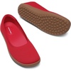 image:imageDREAM PAIRS Womens Ballet Flats Wide Toe Arch Support  Comfort Barefoot Knit Breathable Foldable Antislip Flats Walking ShoesRed