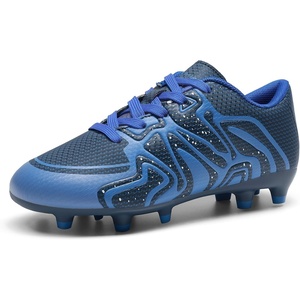 image:imageDREAM PAIRS Boys Girls Baseball Soccer Cleats  Football Kids Toddler Youth Comfortable Stable Lightweight Soccer Shoes Cleats with Cushioned InsoleNavyRoyalWht