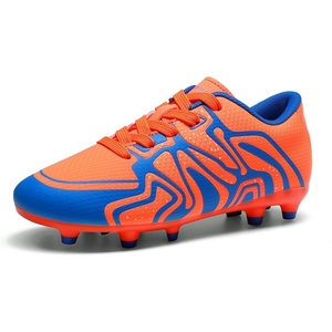 image:imageDREAM PAIRS Boys Girls Baseball Soccer Cleats  Football Kids Toddler Youth Comfortable Stable Lightweight Soccer Shoes Cleats with Cushioned InsoleOrange