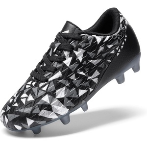 image:imageDREAM PAIRS Boys Girls Soccer Cleats  Youth Firm Ground Athletic Outdoor Training Football Shoes for Little Kid Big Kid ToddlerBlack