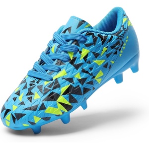 image:imageDREAM PAIRS Boys Girls Soccer Cleats  Youth Firm Ground Athletic Outdoor Training Football Shoes for Little Kid Big Kid ToddlerRoyal BlueBlack