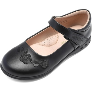 image:imageDREAM PAIRS Girls Mary Jane School Flower Shoes  Uniform Arch Support Dress Flats Cute Floral Decoration Antislip Flexible Sole for Little Big GirlBlack