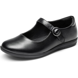 image:imageDREAM PAIRS Girls Mary Jane School Uniform Shoes  Girl Buckle Dress Shoes Backtoschool NonSlip Fatiguefree Flats with Roomy Round Toe for Little Big KidsBlack