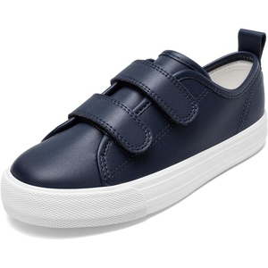 image:imageDREAM PAIRS Kids Sneakers Hook amp Loops  Playful cartoon design Breathable upper Lightweight Girls toddler Canvas ShoesDenim Blue