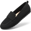 image:imageDREAM PAIRS Women Comfortable Business Knit Loafers  Zeropressure breathable Knit Upper and Memory Foam Arch Support insole Slip on flats for work and daily travelBlack