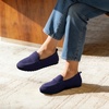 image:imageDREAM PAIRS Women Comfortable Business Knit Loafers  Zeropressure breathable Knit Upper and Memory Foam Arch Support insole Slip on flats for work and daily travelNavy