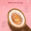 image:imageDREAM PAIRS Girls Boots Toddler Kids Winter Shoes  Warm Short Ankle Snow Anti Slip Booties for Little Big Kid Fuzzy Lining Stylish Faux Fur UpperCamel