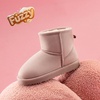 image:imageDREAM PAIRS Girls Boots Toddler Kids Winter Shoes  Warm Short Ankle Snow Anti Slip Booties for Little Big Kid Fuzzy Lining Stylish Faux Fur UpperPink