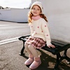 image:imageDREAM PAIRS Girls Boots Toddler Kids Winter Shoes  Warm Short Ankle Snow Anti Slip Booties for Little Big Kid Fuzzy Lining Stylish Faux Fur UpperRainbow