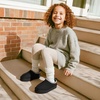 image:imageDREAM PAIRS Girls Slippers Kids Platform Slipper  Fuzzy House Indoor Outdoor Little Big Kid Slip on Extrathick Faux Fur Lining Winter Christmas ShoesBlack
