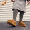 image:imageDREAM PAIRS Girls Slippers Kids Platform Slipper  Fuzzy House Indoor Outdoor Little Big Kid Slip on Extrathick Faux Fur Lining Winter Christmas ShoesChestnut