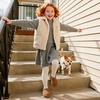image:imageDREAM PAIRS Girls Slippers Kids Platform Slipper  Fuzzy House Indoor Outdoor Little Big Kid Slip on Extrathick Faux Fur Lining Winter Christmas ShoesCamel