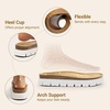 image:imageDREAM PAIRS Arch Support Cork Chunky Platform SandalsBeige