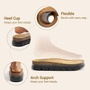 image:imageDREAM PAIRS Arch Support Cork Chunky Platform SandalsBlack