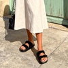 image:imageDREAM PAIRS Arch Support Cork Chunky Platform SandalsBlack