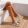 image:imageDREAM PAIRS Arch Support Cork Chunky Platform SandalsGold