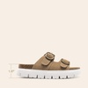 image:imageDREAM PAIRS Arch Support Cork Chunky Platform SandalsTaupe