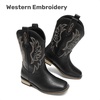image:imageDREAM PAIRS Boys Girls Cowboy Cowgirl Kids BootsBlack