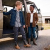image:imageDREAM PAIRS Boys Girls Cowboy Cowgirl Kids BootsDark Brown