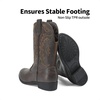image:imageDREAM PAIRS Girls Boys Cowboy Cowgirl BootsBrown