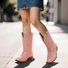 image:imageDREAM PAIRS Girls Boys Cowboy Cowgirl BootsPink