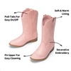 image:imageDREAM PAIRS Girls Boys Cowboy Cowgirl BootsPink