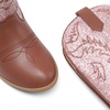 image:imageDREAM PAIRS Girls Boys Cowboy Cowgirl BootsPinkBrown