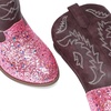 image:imageDREAM PAIRS Girls Boys Cowboy Cowgirl BootsPinkglitter