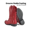 image:imageDREAM PAIRS Girls Boys Cowboy Cowgirl BootsRed