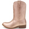 image:imageDREAM PAIRS Girls Boys Cowboy Cowgirl BootsRose Gold