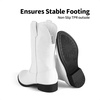 image:imageDREAM PAIRS Girls Boys Cowboy Cowgirl BootsWhite