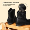 image:imageDREAM PAIRS Girls Cowboy Cowgirl Western BootsBlack