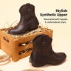 image:imageDREAM PAIRS Girls Cowboy Cowgirl Western BootsBrown